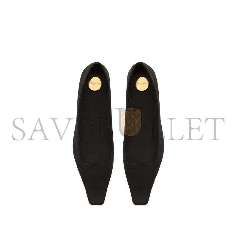 Y*L poppy ballerinas in satin crepe 8004069qn001000